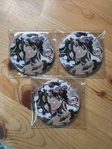 귀멸의 칼날 토키토 무이치로 전집중전 막간화 캔뱃지 4