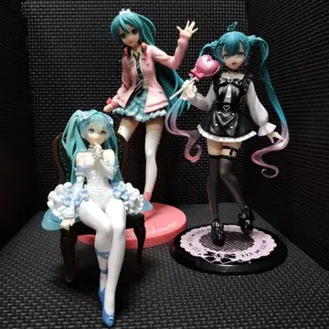 하츠네 미쿠 피규어 3개 세트 묶음 판매 새상품급