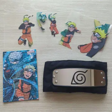 나루토 퍼즐, 이마 수건, 씰 3개 세트