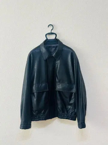 RAGEBLUE 신세틱 가죽 자켓 M 사이즈 블랙