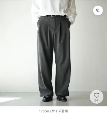 bonbonstore 스트라이프 스트레이트 슬랙스