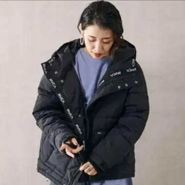 RVCA 루카 다운 자켓 블랙