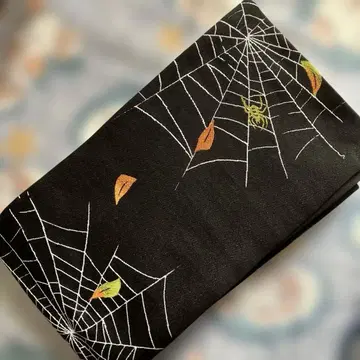 새상품급 거미 거미줄 반폭 오비 멋진 반폭 오비 긴 길이