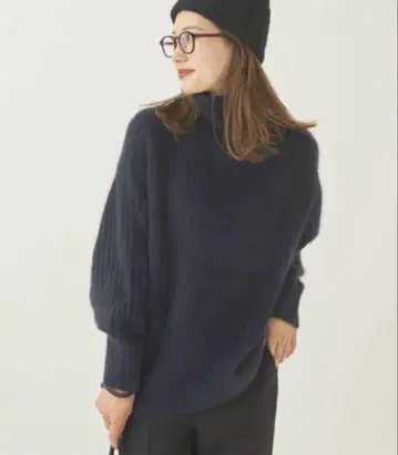 퍼 와이드 리브 풀오버 plage 36