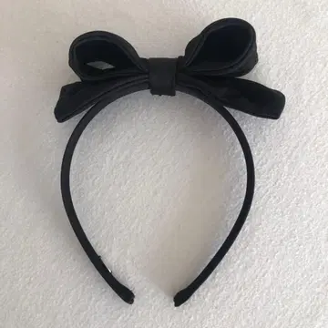FOXEY 블랙 리본 머리띠 미사용품