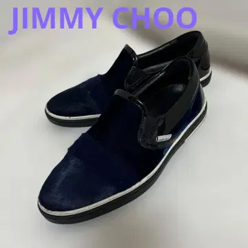 새상품급 지미추 [26] 슬립온 송치 블루 네이비