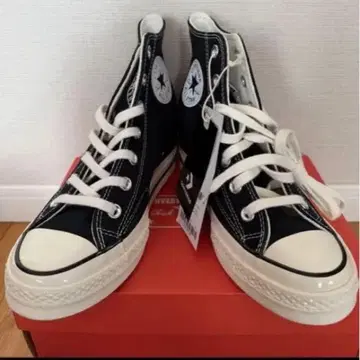 한국 한정판 새상품 CONVERSE CT70 블랙 하이컷