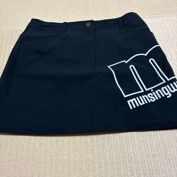 munsingwear 여성용 골프 스커트 블랙