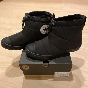 컨버스 올스타 라이트 패디드 부츠 24 블랙 방한