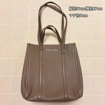 MARC JACOBS 브라운 토트백