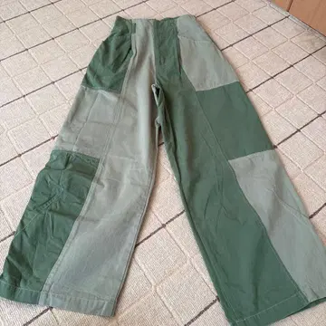 pageboy [ CORE ] 컬러 블록 워크 팬츠 카키 FREE 사이즈