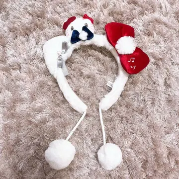 유니버셜 USJ 머리띠 헬로키티 크리스마스 한정판