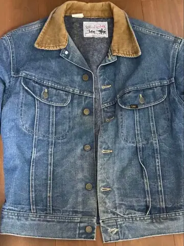 lee 스톰 라이더 데님 자켓 빈티지