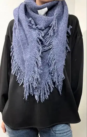 Anna Kerry 프린지 머플러