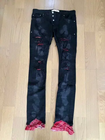 LOST ANGELS fagassent 데미지 데님 사이즈 30