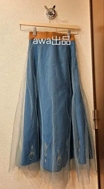 [ S 사이즈 ] 시마무라 치하루 디즈니 엘사 스커트 겨울왕국