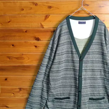 가디건 빅 루즈 빅 사이즈 오버 사이즈 그린 그린 4XL 3XL