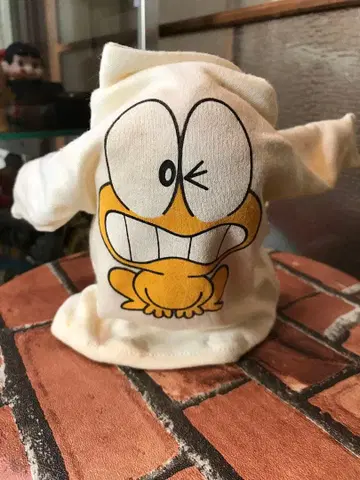 쇼와 레트로 1980s BANDAI 명랑 개구리 뽕키치 태엽