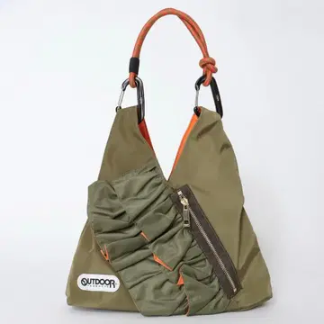 RISLEY 올리브 그린 토트백