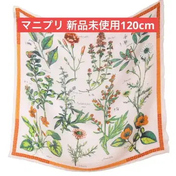 새상품 manipuri 마니프리 앤티크 플라워 핑크 스톨 120