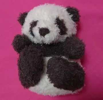 gelatopique 화이트 블랙 팬더 봉제 인형 젤라또피케 젤라피케