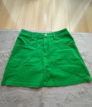 JACK BUNNY 그린 스커트