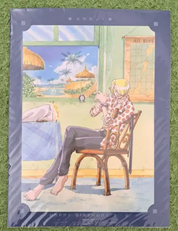 애니메이트 한정판 벌스데이 포트레이트 상디 ONE PIECE