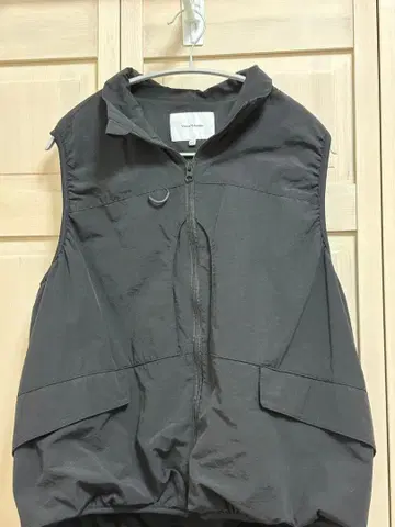 BONBON 블랙 집업 베스트