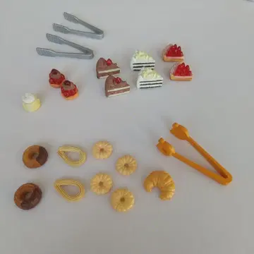 [ 중고 ] 리멘트 나의 케이크 가게, 도넛 가게 미니어처