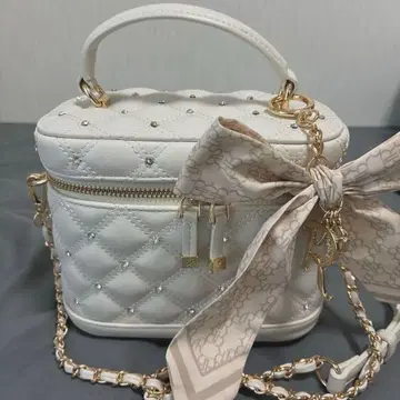 RANDA 퀼팅 2way 백 아이보리