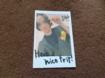 이타가키 리히토 팬미팅 폴라로이드풍 트레이딩 카드+T셔츠 묶음 판매