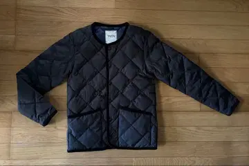 TAION CITY LINE 다운 가디건 블랙 XS