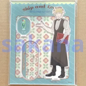 스킵과 로퍼 카페 한정판 아크릴 스탠드 시마 1점