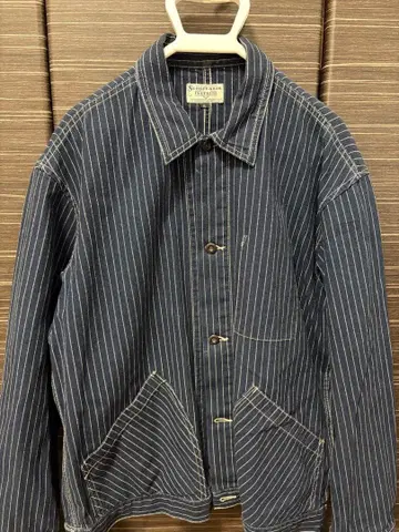 Schott Bros. Perfeto 스트라이프 자켓 XL