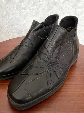 사브리나 천연 가죽 숏부츠 새상품