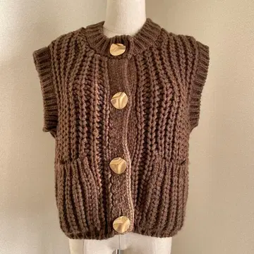 ZARA 자라 키 니트 베스트 M