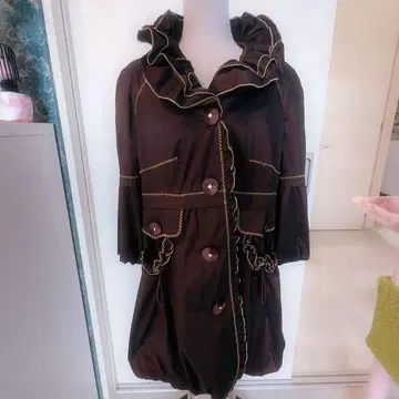 이타리야 이탈리아 프릴 달린 아우터