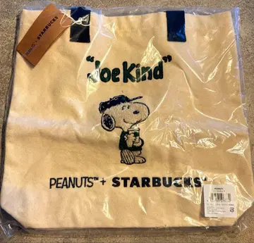 미개봉 새상품 스타벅스 PEANUTS 토트백