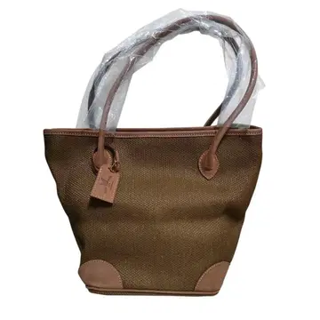 새상품 프랑스제 두꺼운 원단 주트 토트백 30450엔 이에나