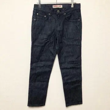[ neoBLUE ] (L 상당) 데님 스키니 팬츠/스키니 청바지/인디고