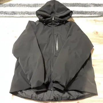 MONO-MART 블랙 다운 자켓 후드 부착 L 사이즈