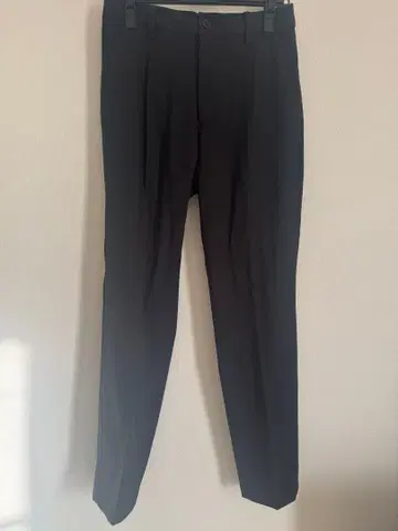 nano universe 슬랙스 블랙 팬츠