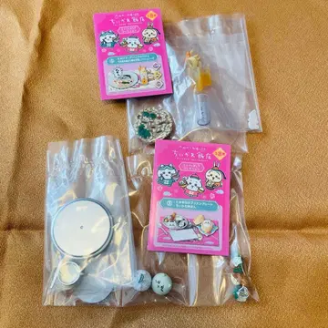 치이카와(먼작귀) 중화요리점 미니 피규어 컬렉션 2개 세트