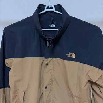 THE NORTH FACE 나일론 자켓 블랙/베이지