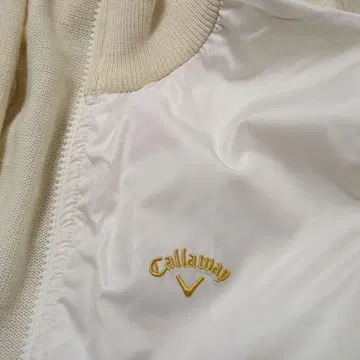 Callaway 더블 지퍼 니트 블루종 sizeL