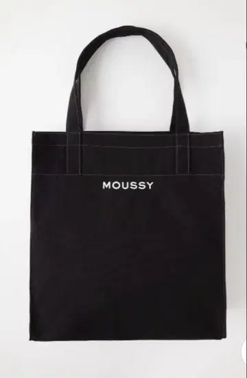 MOUSSY 블랙 토트백 FREE 사이즈