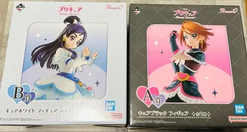 프리큐어 제일복권 피규어 A상 큐어 블랙 B상 큐어 화이트 세트