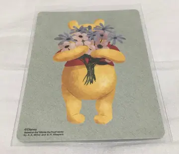 디즈니 가위바위보 카드 20주년 푸우 디즈니 스토어