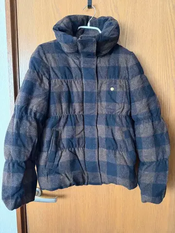 Paul Smith 체크 무늬 다운 자켓 38