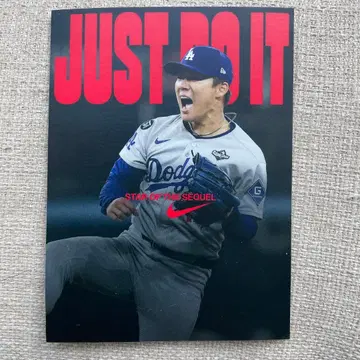 로스앤젤레스 다저스 야마모토 요시노부 스티커